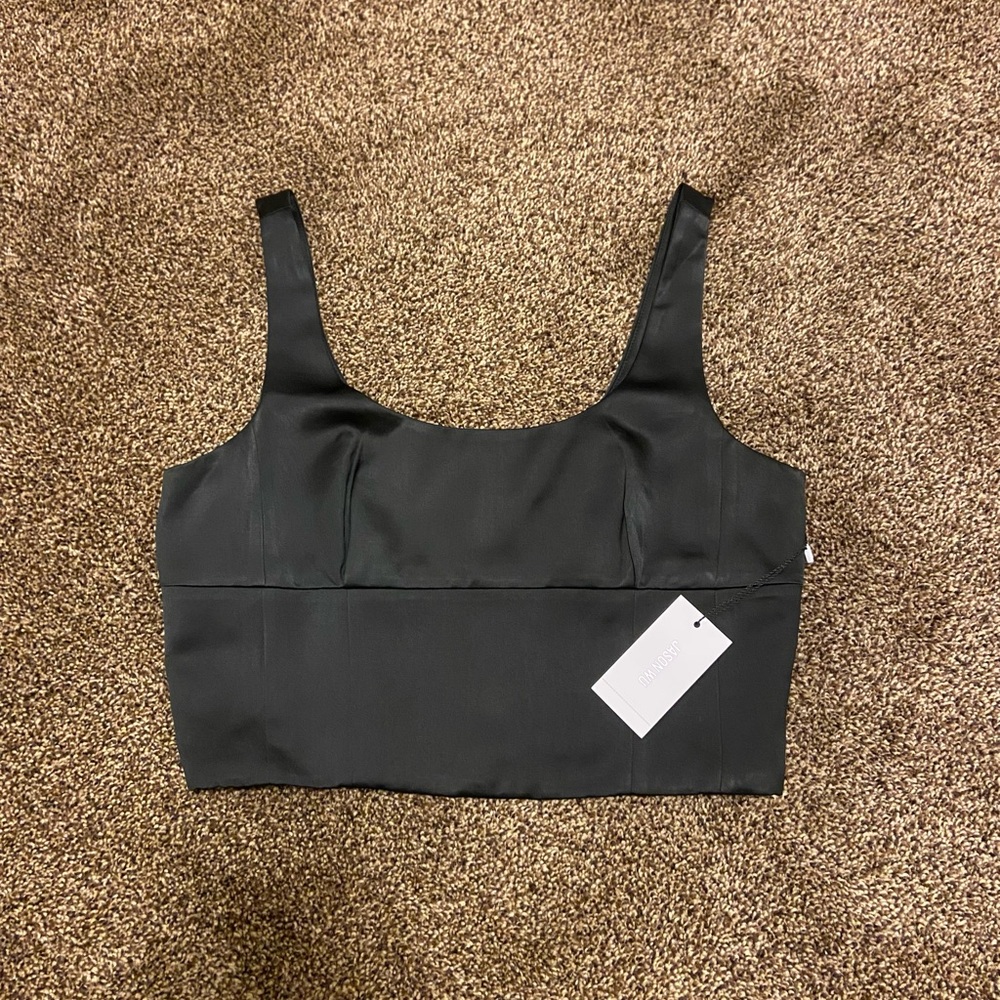 NWT Jason Wu Satin Tank Top
